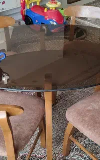 میز غذاخوری ناهارخوری ۴ نفره