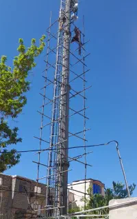 داربست وحدت قوچان ساختمان و مجالس