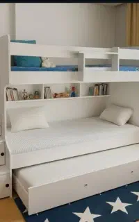 تخت دوطبقه و یا سه تخته مدل بولو/چکی
