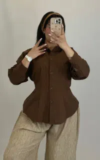 شومیز تک رنگ