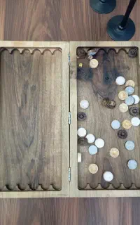 تخته نرد چوب گردو