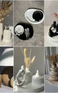 دکوراسیون خاص ساخته شده از هنر سنگ مصنوعی