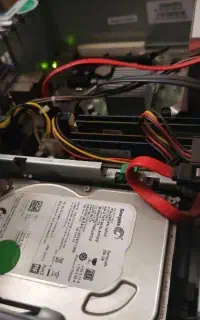 mini case  مینی کیس مشکی اچ پی