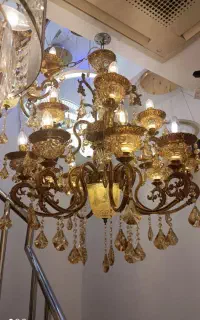 فروش لوستر کلاسیک برنز