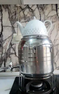 کتری قوری استیل