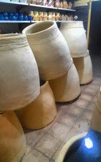 تنور گلی پخته ( پخت نان )