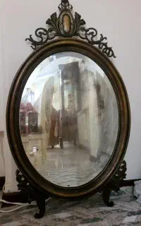آینه سنگی آنتیک