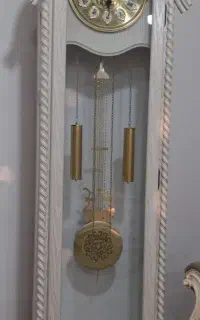 ساعت ایستاده چوبی