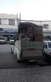 حمل بار با وانت پیکان