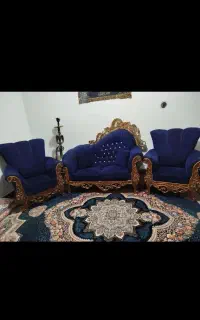 مبل ۷نفره همراه میز وعسلی تمیز