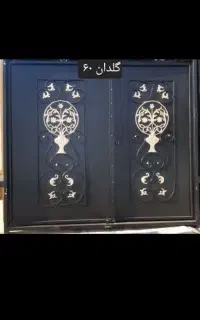 درب فلزی طرح وکد دار
