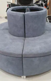 نیمکت گرد یه طراحی شیک و خاص