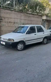 پراید ۱۳۱ مدل آخر ۹۶ بدون رنگ