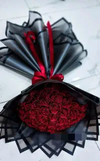 گل روبانی/باکسی/دسته گل/گل عروس