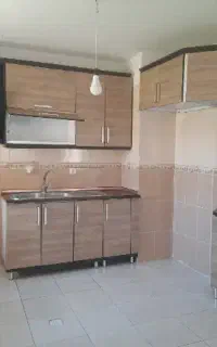کابینت کامل آماده با صفحه گاز و هود کامل