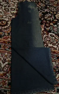 شلوار شافل بگ مام استایل مانتو ژاکارد عباساحلی نو