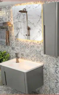 روشویی کابینتی کد A6014