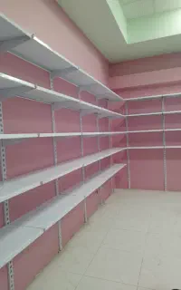 تولید فروش قفسه سوپری سفید قیمت کارخانه
