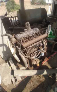 موتور کمباین زنجیری