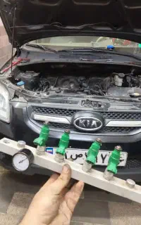 تنظیم موتور ،شستشو انژکتور تخصصی،گرفتن معاینه فنی