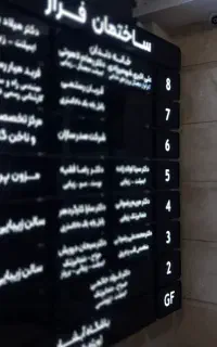 تابلو راهنمای طبقات