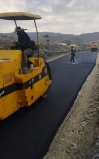 آسفالت زیرسازی جدول محوطه سازی