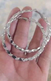حدود 450عدد گوشواره حلقه استیل رنگ ثابت