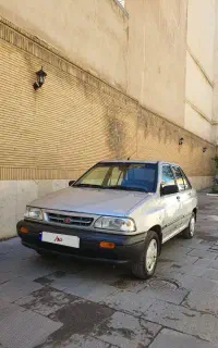 پراید ۸۶ دوگانه کارخانه بدون رنگ