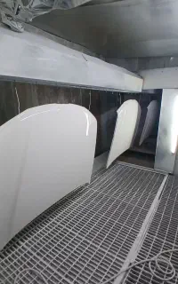 کاپوت رنگشده کوره ای واقعی سمند پارس گلگیر