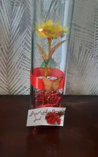 گل شیشه ای