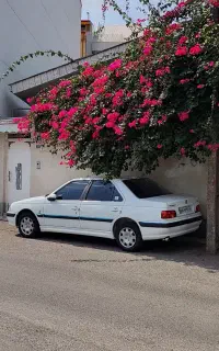 پژو پارس سال مدل۹۶ بی رنگ