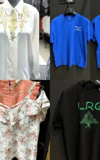 پوشاک استوک زنانه و مردانه