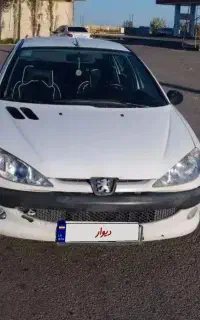 پژو 206 SD  سفارشی آریان v20 بی رنگ