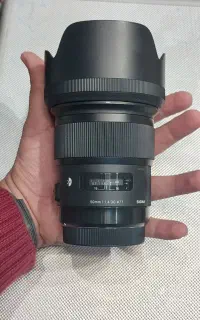 لنز 50 سیگما ۱/۴ مانت کنون DgHSm