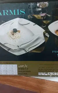 سرویس چینی ۱۲نفره تقدیس طرح پارمیس نو