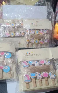 گیره چوبی فانتزی