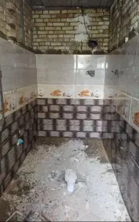 استاد کاشی کاری آقای چنانی