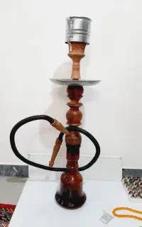 قلیان صفر تنه گردو درجه یک کلاََ وسایل آکبند