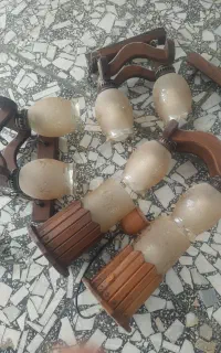 لوستر تک شاخه و دوشاخه