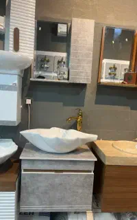 ست کامل کابینت روشویی آتاکابین برند سینا چینی