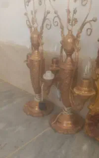 شمعدان برنجی ۶میلیون تومان