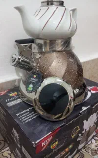 کتری و قوری استیل سوتی