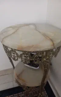 میز تلفن برنز