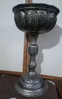 کنارسالنی مسی قلمکاری و وسایل قدیمی