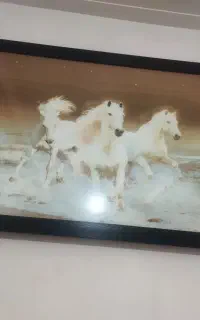 تابلو ال ای دی طرح سه اسب