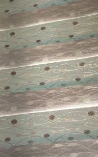 پرده زبرا رنگ گرم ونسکافه ای