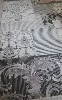 گلیم فرش ۶متری گل برجسته