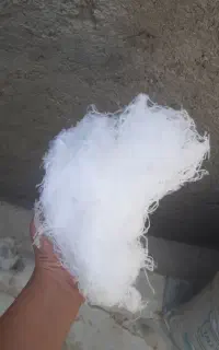 پشم برای بالشت وتشک