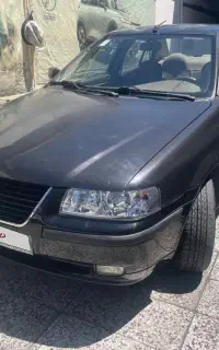 سمند ۹۳ بی رنگ در حد