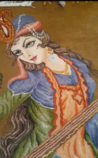 تابلو فرش دستبافت معاوضه با آریفلکس ۳۵